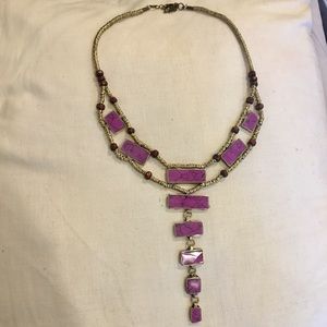 Child of Wild Gold Stone Necklace